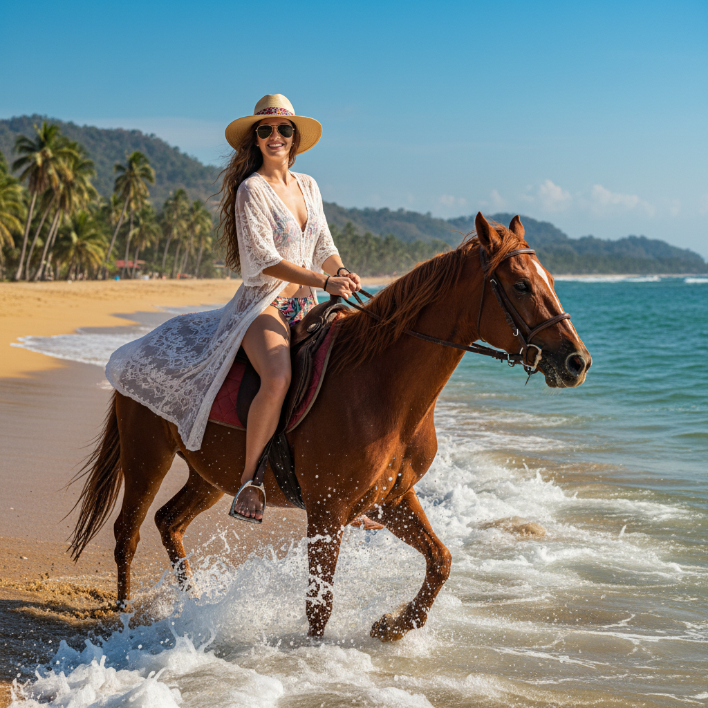 Girl Horseback 4